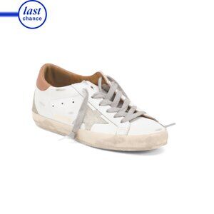 GOLDEN GOOSE White Made In Italy Leather Sneakers